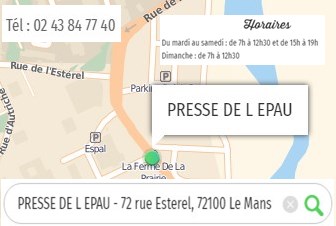 Dépositaire au Mans